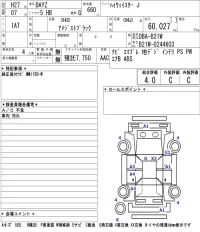 Nissan DAYZ лот № 5525 оценка 4  с аукциона в Японии 5