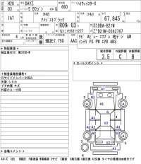Nissan DAYZ лот № 3078 оценка 3.5  с аукциона в Японии 5