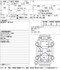Nissan DAYZ ROOX лот № 5546 оценка 3.5  с аукциона в Японии 5