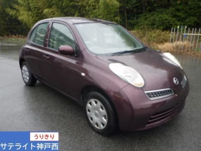 Nissan MARCH  с аукциона в Японии