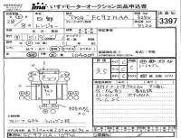 Hino RANGER лот № 3397 оценка 3.5  с аукциона в Японии 4