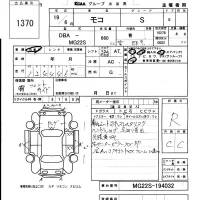 Nissan MOCO лот № 1370 оценка R  с аукциона в Японии 6