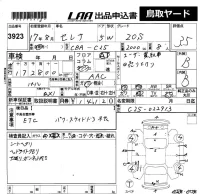 Nissan SERENA лот № 3923 оценка 3.5  с аукциона в Японии 5