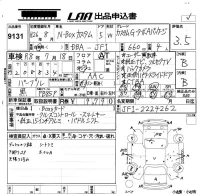 Honda N BOX лот № 9131 оценка 3.5  с аукциона в Японии 5