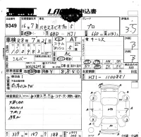 Honda VAMOS лот № 9349 оценка 3.5  с аукциона в Японии 2
