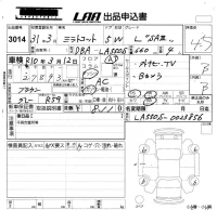 Daihatsu MIRA TOCOT лот № 3014 оценка 4.5  с аукциона в Японии 5
