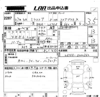 Daihatsu MIRA лот № 2287 оценка 3.5  с аукциона в Японии 5