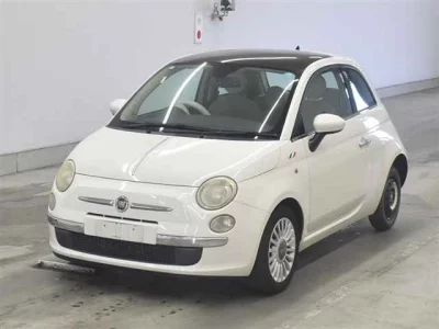 Fiat 500  с аукциона в Японии