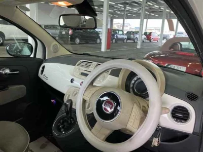 Fiat 500  с аукциона в Японии