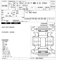 Subaru LEGACY OUTBACK лот № 2168 оценка 3.5  с аукциона в Японии 6