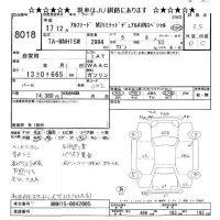 Toyota ALPHARD лот № 8018 оценка 3.5  с аукциона в Японии 11