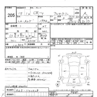 Honda CR-V лот № 205 оценка R  с аукциона в Японии 5