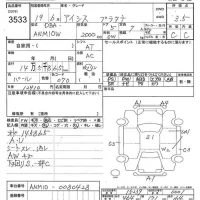 Toyota ISIS лот № 3533 оценка 3.5  с аукциона в Японии 2