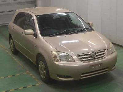 Toyota ALLEX  с аукциона в Японии