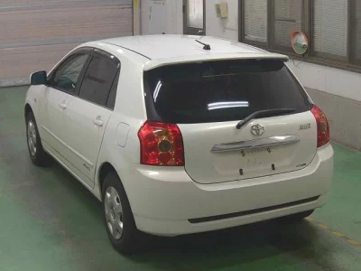 Toyota ALLEX  с аукциона в Японии