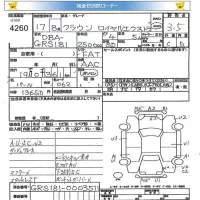 Toyota CROWN лот № 4260 оценка 3.5  с аукциона в Японии 5