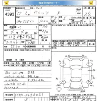 Toyota VITZ лот № 4393 оценка 3.5  с аукциона в Японии 5