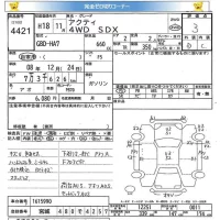 Honda ACTY TRUCK лот № 4421 оценка 3  с аукциона в Японии 5