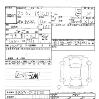 Mitsubishi PAJERO MINI лот № 3051 оценка -  с аукциона в Японии 5