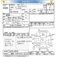 Nissan CARAVAN лот № 4580 оценка R  с аукциона в Японии 5