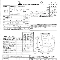 Nissan MOCO лот № 51 оценка 3.5  с аукциона в Японии 10