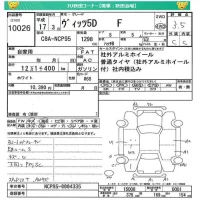 Toyota VITZ лот № 10026 оценка 3.5  с аукциона в Японии 4
