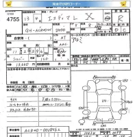 Toyota ESTIMA лот № 4755 оценка R  с аукциона в Японии 5