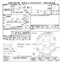 Isuzu BIGHORN лот № 6043 оценка 3  с аукциона в Японии 6