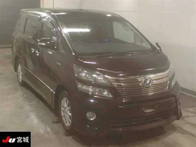 Toyota VELLFIRE  с аукциона в Японии