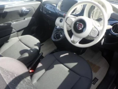Fiat 500  с аукциона в Японии