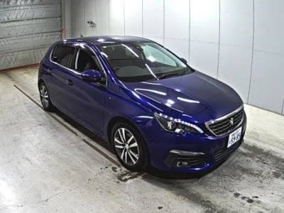 Peugeot 308  с аукциона в Японии
