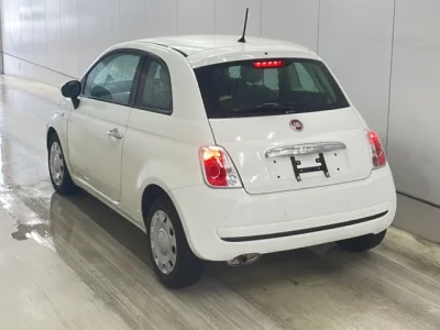 Fiat 500  с аукциона в Японии