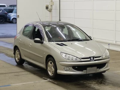 Peugeot 206  с аукциона в Японии