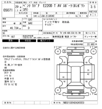 Mercedes-Benz E CLASS WAGON лот № 5071 оценка 3.5  с аукциона в Японии 6