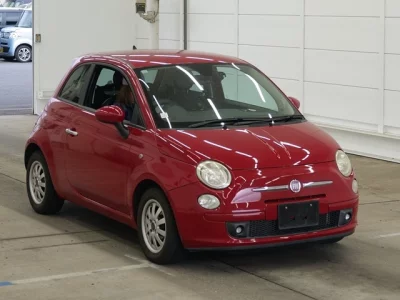 Fiat 500  с аукциона в Японии