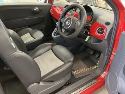 Fiat 500  с аукциона в Японии