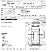 BMW MINI лот № 2202 оценка 3.5  с аукциона в Японии 6
