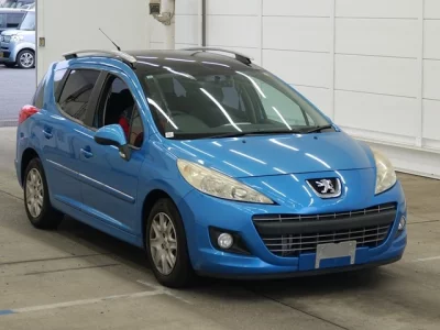 Peugeot 207  с аукциона в Японии