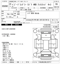 Chrysler JEEP WRANGLER лот № 5090 оценка RA  с аукциона в Японии 6