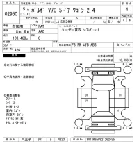 Volvo V70 лот № 2950 оценка 4  с аукциона в Японии 6