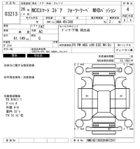 Smart FORTWO лот № 3213 оценка 4  с аукциона в Японии 6