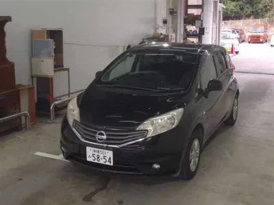 Nissan NOTE  с аукциона в Японии