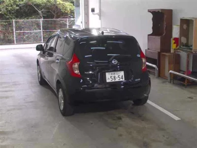 Nissan NOTE  с аукциона в Японии