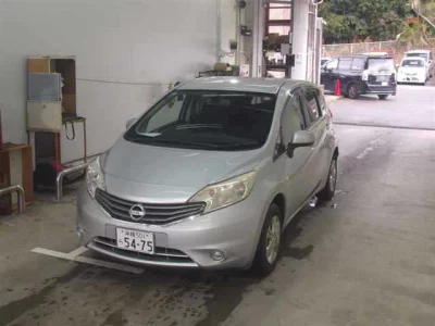 Nissan NOTE  с аукциона в Японии