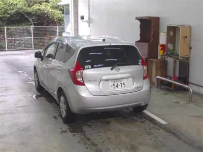 Nissan NOTE  с аукциона в Японии