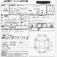Subaru FORESTER лот № 8161 оценка 3.5  с аукциона в Японии 7