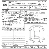Honda N ONE лот № 3010 оценка 4.5  с аукциона в Японии 9