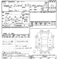 Honda ZEST лот № 7088 оценка 3.5  с аукциона в Японии 9