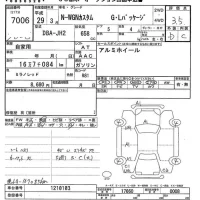 Honda N WGN лот № 7006 оценка 3.5  с аукциона в Японии 9