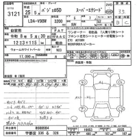 Mitsubishi PAJERO лот № 3121 оценка 3.5  с аукциона в Японии 9